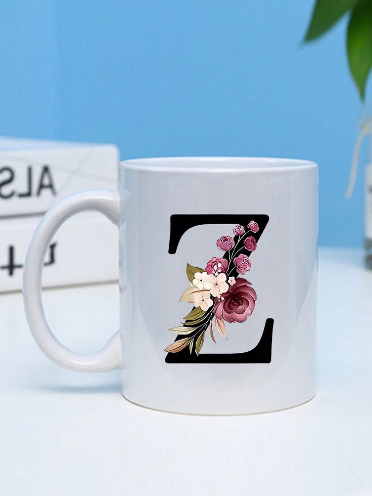 White China Mug